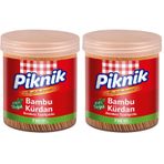 Piknik Ağaç Bambu Kürdan 730'lu 112 2li paket