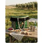 Piknik Keyfinin En Şık Hali: Vintage Kilim Desenli Çanta