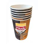 Piknik Kullan At Karton Bardak 8 Oz 6'lı 1484