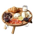 Piknik Masaları Açık Hava Şarap Masası Kamp Plaj Katlanır Masa 30cm Açık Hava Piknik Katlanabilir Taşınabilir Şarap Masası
