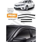 Pikno Tasarım Toyota Corolla 2013-2018 Arası Kromlu Cam Rüzgarlığı 4'lü A+ Plus