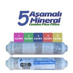 Piksel Aqua Su Arıtma Cihazı 5li Combo Mineral Su Arıtma Filtresi
