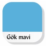 Piktura Multi-Surface Akrilik Boya, Su Bazlı, 350ml, Deniz Taşı Renk (Gök Mavi)
