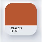 Piktura Su Bazlı Akrilik Silikonlu Silinebilir İç Cephe Duvar Boyası 500 ml - TERAKOTA
