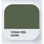Piktura Su Bazlı Akrilik Silikonlu Silinebilir İç Cephe Duvar Boyası 500 ml - YOSUN YEŞİL