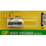 Pil 6V Yüksek Voltaj Alkalin Pil Gp 11A