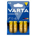 PİL AA KALEM ALKALİN (4 ADET) VARTA