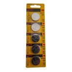 Pil Cr 2450 Baskül Pili Tartı Pili Terazi Bios Para Pili Kumanda Pili 1 Paket 5 Li Cr2450 Pil