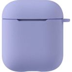 Pilanix Apple Airpods Için Standart Askılı Silikon Kılıf Mor