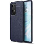 Pilanix Huawei P40 Pro Kılıf Niss Desenli Lux Niss Silikon Lacivert