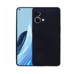 Pilanix OPPO Reno 7 Kılıf Ultra İnce Mat Silikon Siyah