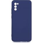Pilanix Samsung Galaxy A02S Kılıf Kamera Korumalı İçi Süet Mara Lansman Silikon Lacivert