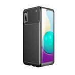 Pilanix Samsung Galaxy A02S Kılıf Karbon Desenli Lux Negro Silikon Siyah
