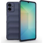 Pilanix Samsung Galaxy A07 Kılıf Kamera Korumalı Oyuk Desenli Lux Etnik Silikon - Lacivert