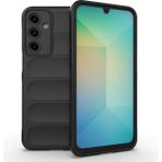 Pilanix Samsung Galaxy A17 Kılıf Kamera Korumalı Oyuk Desenli Lux Etnik Silikon - Siyah