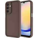 Pilanix Samsung Galaxy A55 Kılıf Ultra Korumalı Kamera Korumalı Sert Silikon Ananas Kapak - Kahverengi
