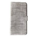 Pilanix Samsung Galaxy Note 8 Kılıf Kumaş Desenli Cüzdanlı Standlı Kapaklı Kılıf Gri