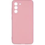 Pilanix Samsung Galaxy S21 FE Kılıf Kamera Korumalı İçi Süet Mara Lansman Silikon Pembe