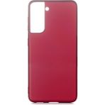 Pilanix Samsung Galaxy S21 Plus Kılıf Ultra İnce Mat Silikon Bordo