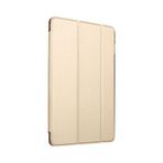 Pilanix Samsung Galaxy Tab S7 SM-T870 Kılıf Arkası Şeffaf Standlı Sert Mika Smartcover - Altın