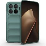 Pilanix Xiaomi 15T Pro Kılıf Kamera Korumalı Oyuk Desenli Lux Etnik Silikon - Yeşil