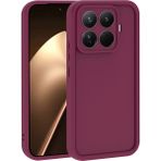 Pilanix Xiaomi 15T Pro Kılıf Kamera Korumalı Ultra Korumalı Ananas Silikon - Bordo