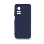 Pilanix Xiaomi Mi 10T Pro Kılıf Kamera Korumalı İçi Süet Mara Lansman Silikon Lacivert