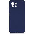 Pilanix Xiaomi Mi 11 Lite Kılıf Kamera Korumalı İçi Süet Mara Lansman Silikon Lacivert