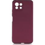 Pilanix Xiaomi Mi 11 Lite Kılıf Ultra İnce Mat Silikon Bordo