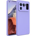 Pilanix Xiaomi Mi 11 Ultra Kılıf Içi Süet Mara Lansman Silikon - Mor