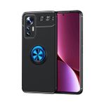 Pilanix Xiaomi Mi 12 Lite Kılıf Yüzüklü Manyetik Ravel Silikon Siyah - Mavi