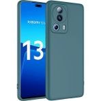 Pilanix Xiaomi Mi 13 Lite Kılıf Içi Süet Kamera Korumalı Lansman Silikon - Yeşil - Xiaomi 13 Lite