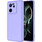 Pilanix Xiaomi Mi 13T Kılıf Kamera Korumalı Renkli Içi Süet Lansman Silikon - Mor