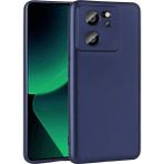 Pilanix Xiaomi Mi 13T Pro Kılıf Kamera Korumalı Ultra Ince Mat Silikon - Lacivert