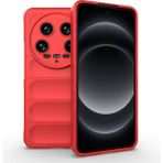 Pilanix Xiaomi Mi 14 Ultra Kılıf Oyuklu Kamera Korumalı Lux Etnik Silikon - Kırmızı