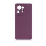 Pilanix Xiaomi Mi Mix 4 Kılıf Ultra Ince Mat Silikon - Bordo