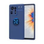 Pilanix Xiaomi Mi Mix 4 Kılıf Yüzüklü Manyetik Ravel Silikon Lacivert