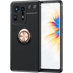 Pilanix Xiaomi Mi Mix 4 Kılıf Yüzüklü Manyetik Ravel Silikon - Rose Gold
