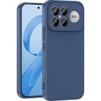 Pilanix Xiaomi Poco F8 Ultra Kılıf Kamera Korumalı Mat Içi Süet Lansman Silikon - Lacivert