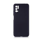 Pilanix Xiaomi Poco M3 Pro Kılıf Ultra İnce Mat Silikon Siyah
