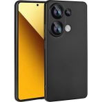 Pilanix Xiaomi Poco M6 Pro 4g Kılıf Kamera Korumalı Ince Mat Silikon - Siyah
