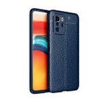 Pilanix Xiaomi Poco X3 GT Kılıf Deri Desenli Lux Niss Sililkon Lacivert
