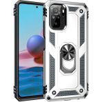 Pilanix Xiaomi Poco X3 Gt Kılıf Ultra Korumalı Yüzüklü Manyetik Standlı Vega Kapak - Gri