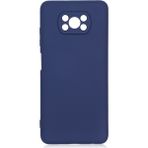 Pilanix Xiaomi Poco X3 Kılıf Kamera Korumalı Içi Süet Mara Lansman Silikon - Lacivert - Poco X3 NFC