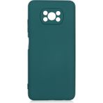 Pilanix Xiaomi Poco X3 Kılıf Kamera Korumalı Içi Süet Mara Lansman Silikon - Yeşil - Poco X3 NFC