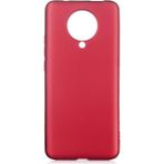 Pilanix Xiaomi Pocophone F2 Pro Kılıf Ultra Ince Mat Silikon - Bordo - Poco F2 Pro