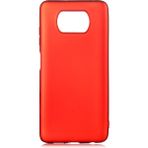 Pilanix Xiaomi Pocophone X3 Nfc Kılıf Ultra Ince Mat Silikon - Kırmızı - Poco X3 NFC