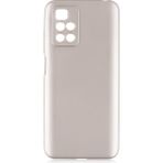 Pilanix Xiaomi Redmi 10 Kılıf Ultra Ince Mat Silikon - Gold
