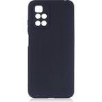 Pilanix Xiaomi Redmi 10 Kılıf Ultra İnce Mat Silikon Siyah