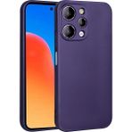Pilanix Xiaomi Redmi 12 Kılıf Kamera Korumalı Ince Mat Silikon - Lacivert